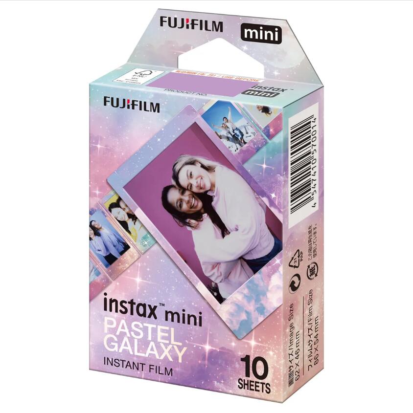 Instant Film Pack - Klassischer Fujifilm Instax Mini Pastel Galaxy