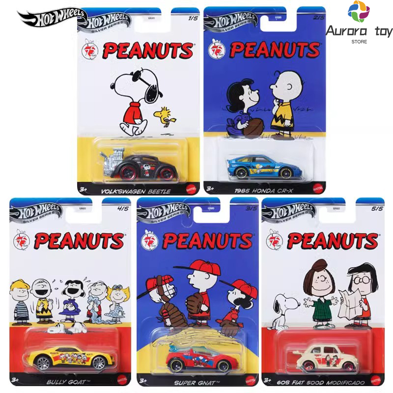 Mattel Collectible & Vintage Dolls - 1/64 Hot Wheels Automodell Snoopy PEANUTS