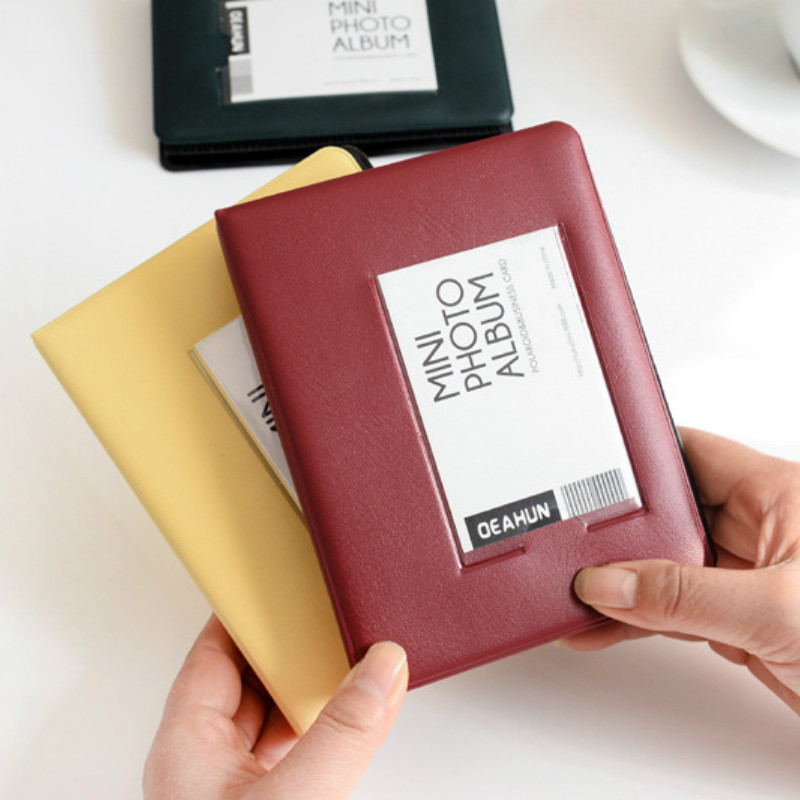 Super 8 Film Reel - 64 Taschen für Mini-Sofortfotoalbum-Bilderhülle für Fujifilm