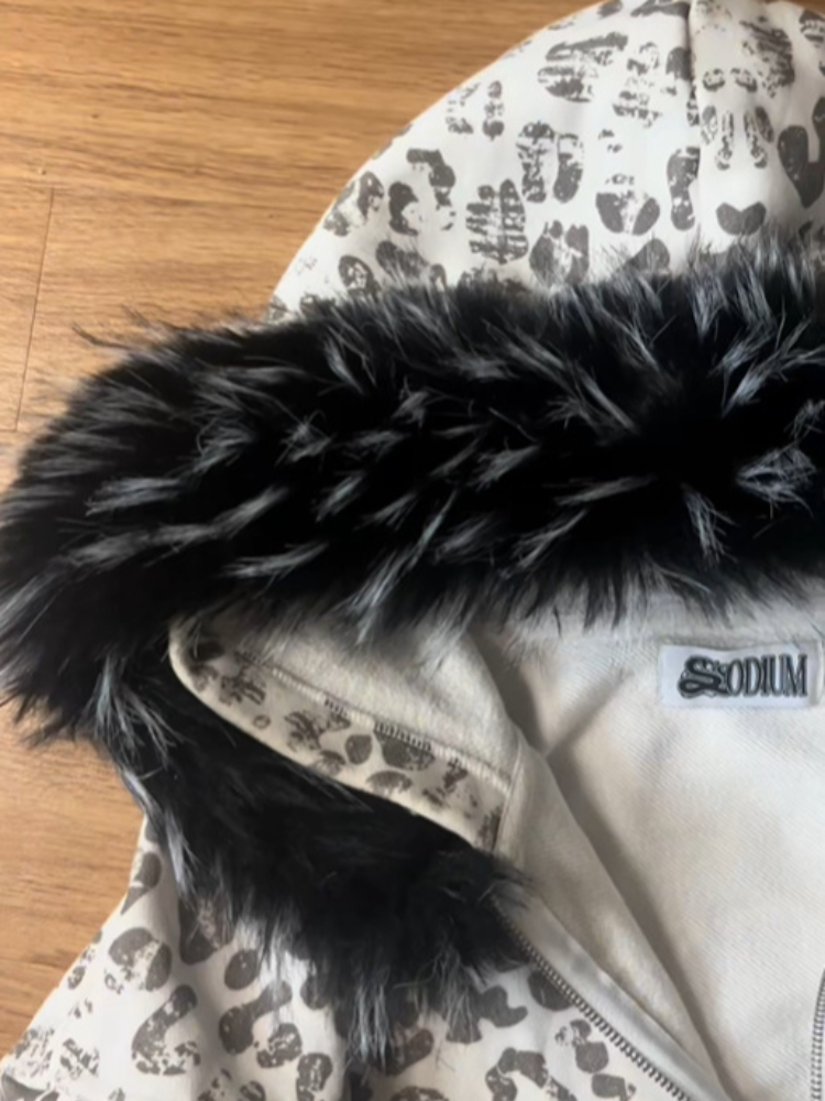 Herbst und Winter Fuzzy Kragen – Vintage Zip Hoodie Bewertung und Preis