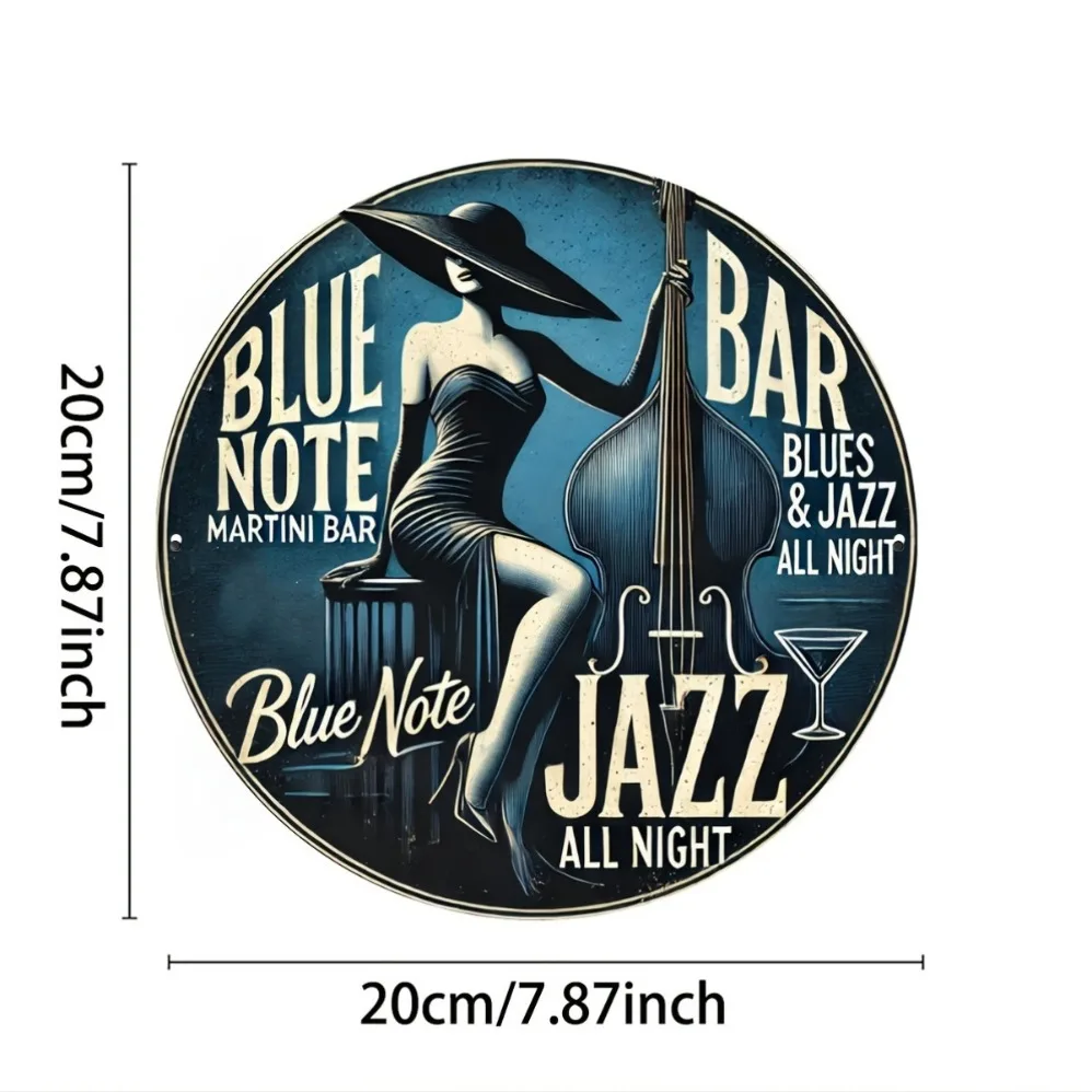 Blue Note Jazz Martini Bar Vin – Vintage Collectible Plates Bewertung und Preis