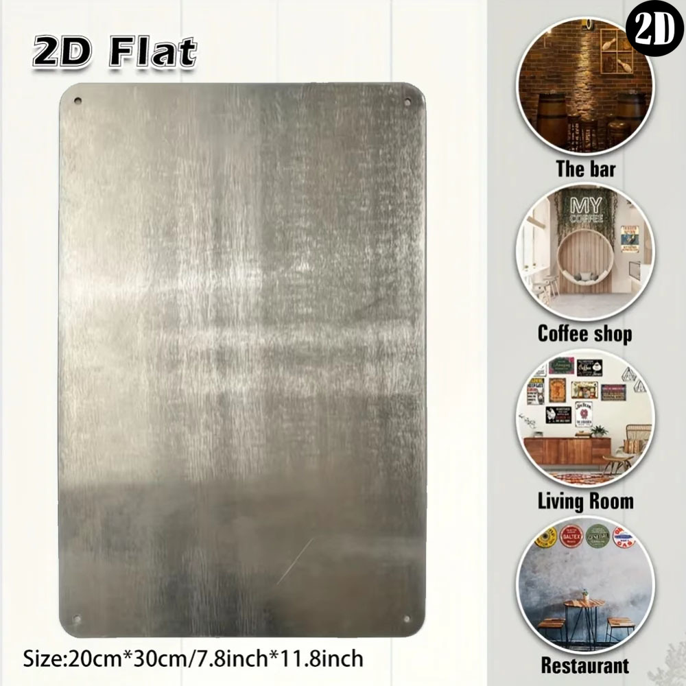 Rechteckiges Vintage-Metallsch – Vintage Collectible Plates Bewertung und Preis