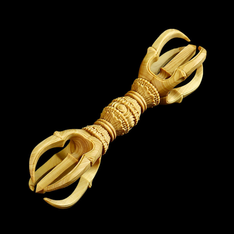 Geschnitzte Magische Vajra-Sta – Vintage Things Collection Bewertung und Preis