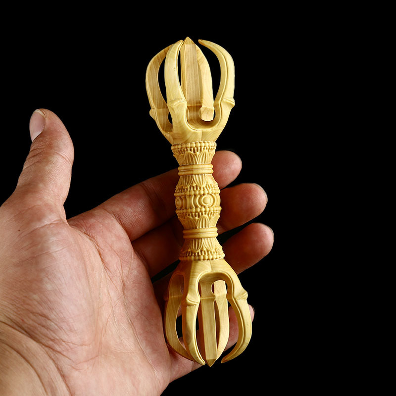 Geschnitzte Magische Vajra-Sta – Vintage Things Collection Bewertung und Preis