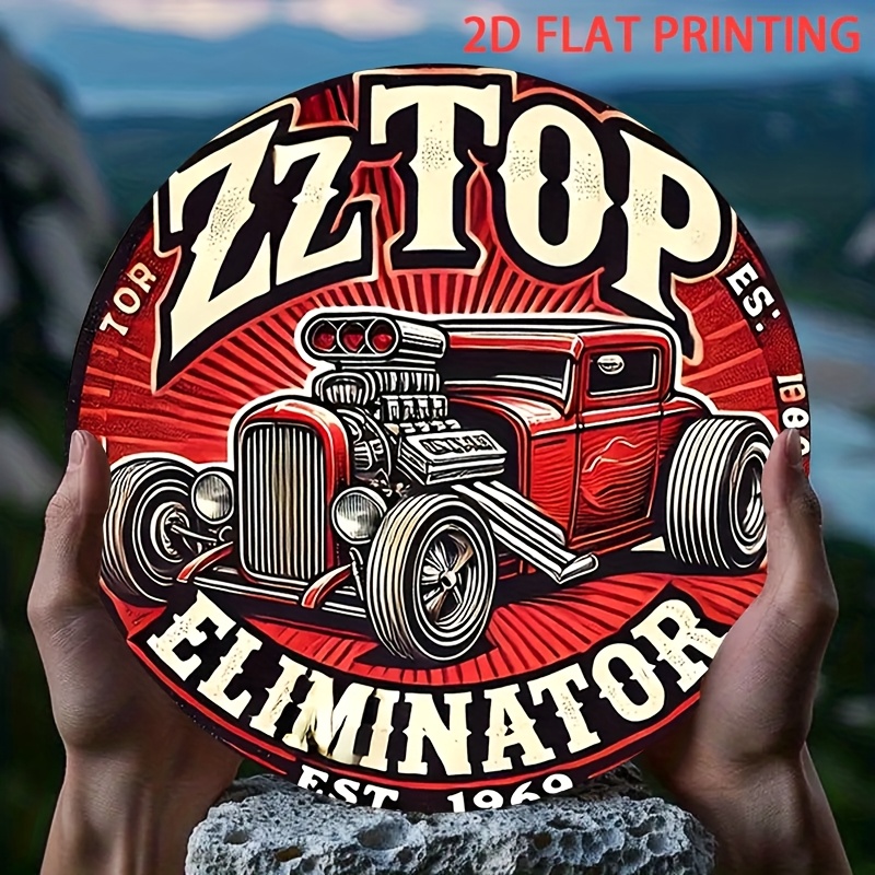 2D Flat, 1 Stück ZZ Top Elimin – Vintage Collectible Plates Bewertung und Preis