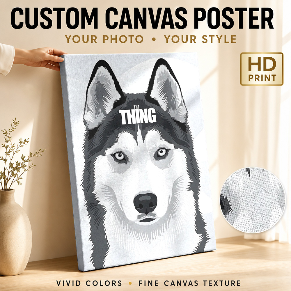 The Thing Husky Film Leinwandd – Collectible Vintage Photos Bewertung und Preis