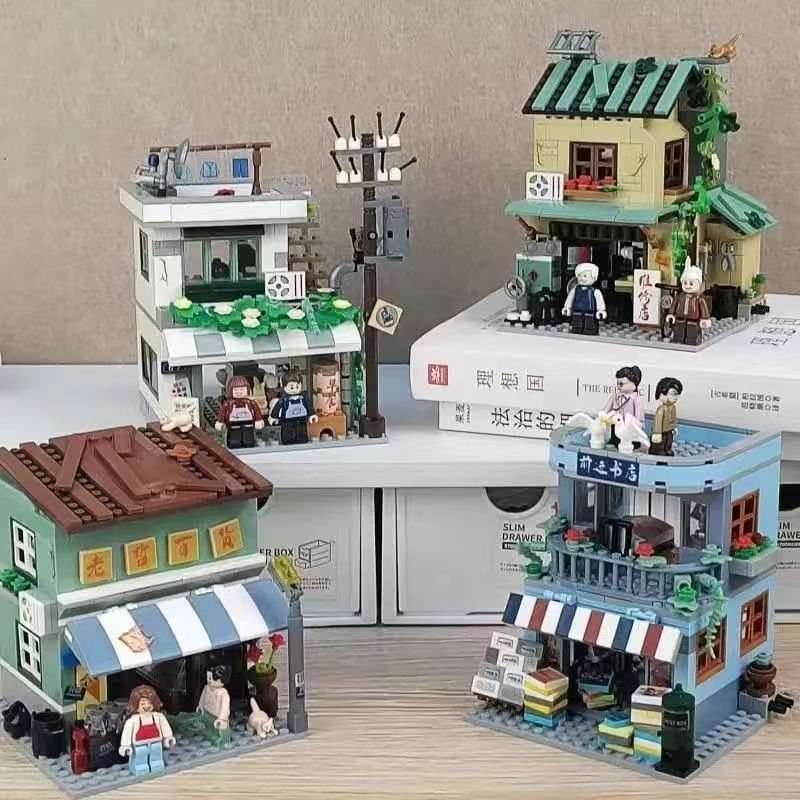 Miniatur-Straßenszene Vintage  – Vintage Collectible Toy Store Bewertung und Preis