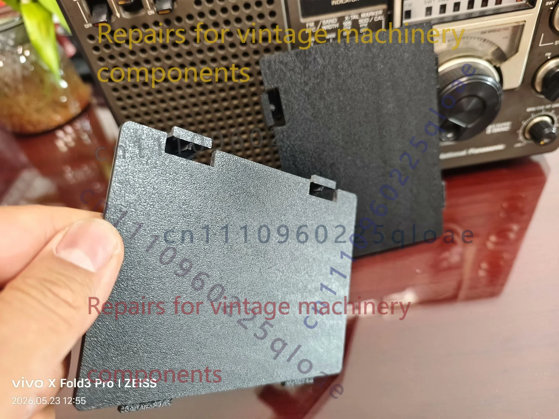1 Stück Ersatz-Batteriedeckel  – Vintage Radio Repair Bewertung und Preis