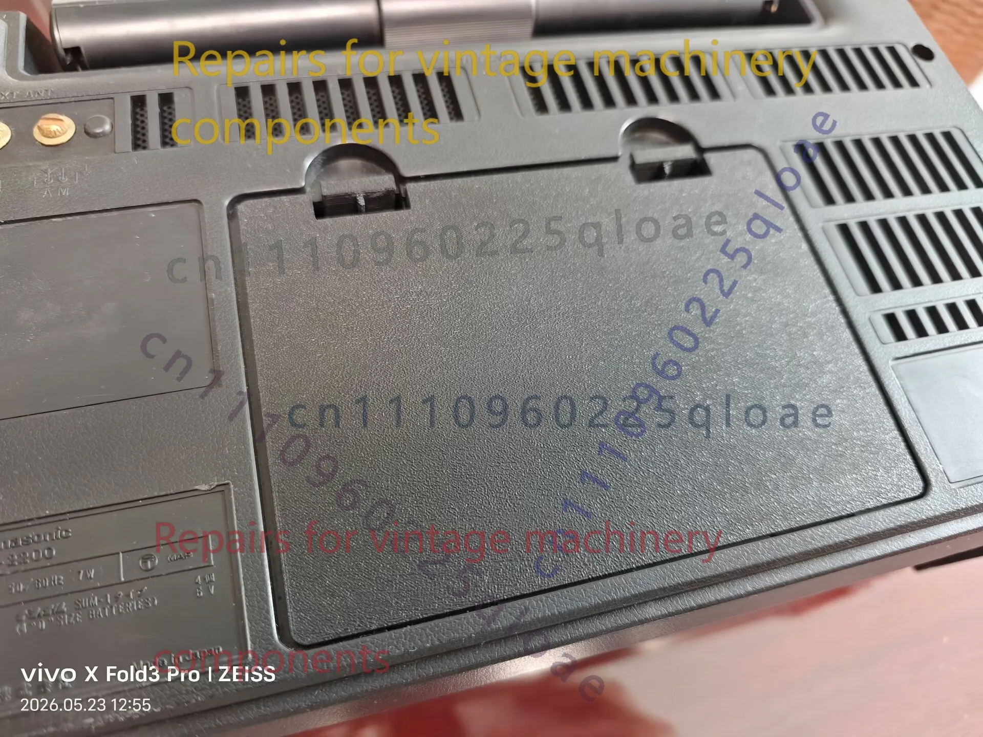 1 Stück Ersatz-Batteriedeckel  – Vintage Radio Repair Bewertung und Preis