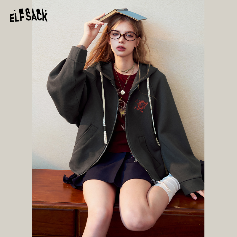 ELFSACK Damen-Vintage-Kapuzenp – Vintage Zip Hoodie Bewertung und Preis
