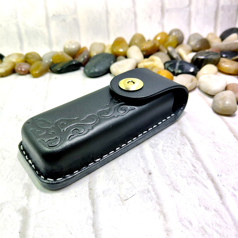 Kleines Klappmesser-Holster, J – Vintage Collectible Knife Bewertung und Preis